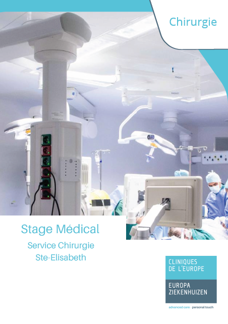 Stage Chirurgie STE