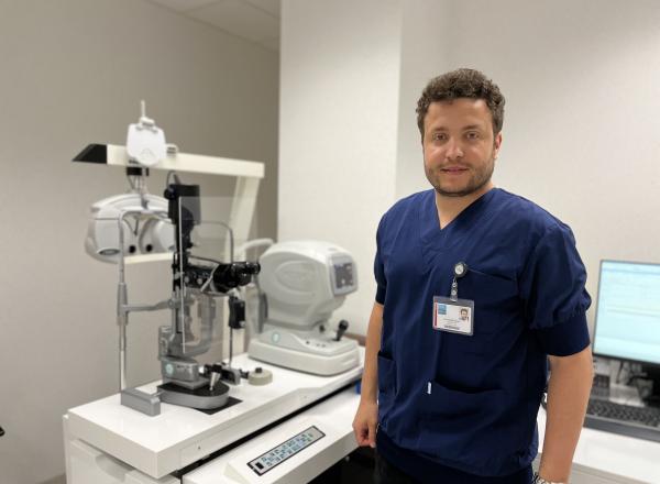 New doctor: Dr Hamza El Ayoubi, Ophthalmology