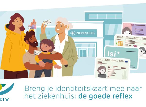 Breng je identiteitskaart mee naar het ziekenhuis: de goede reflex