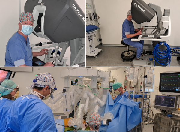 Première MIDCAB robotisée avec le DaVinci Xi