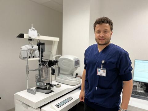 New doctor: Dr Hamza El Ayoubi, Ophthalmology